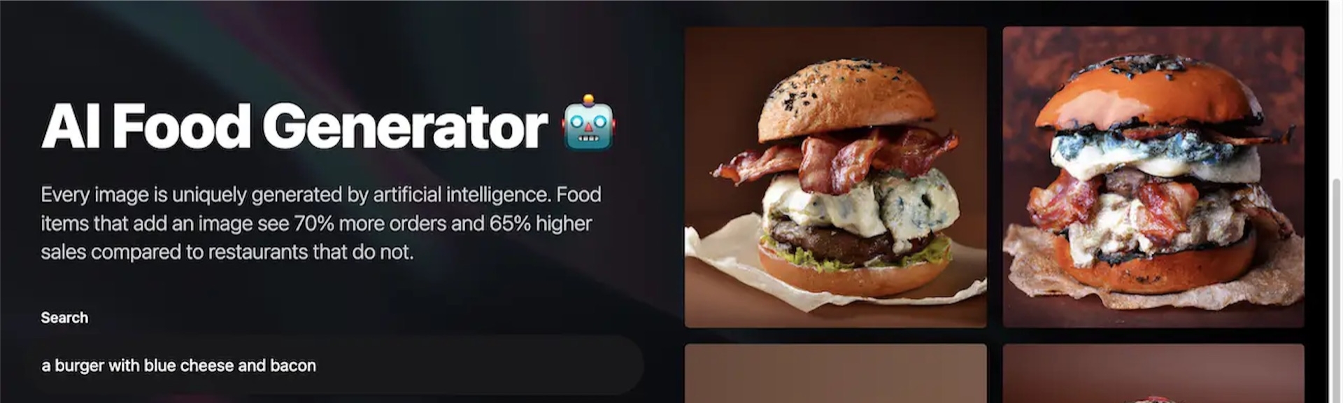 Generative AI Food generator 001- Christan-kromme-Speaker-Futurist